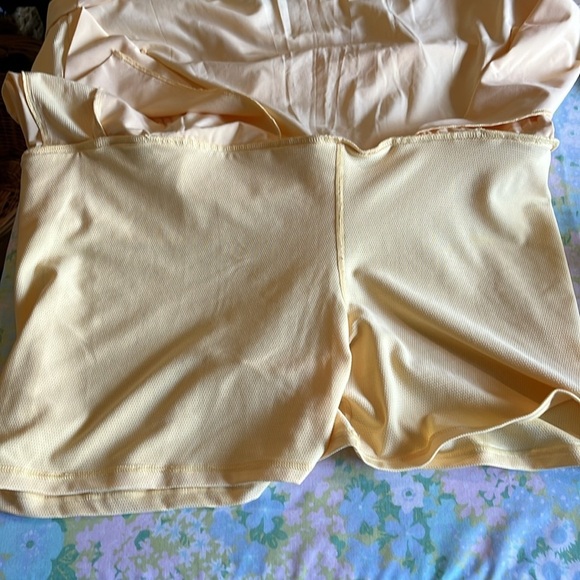 Athleta | Brooklyn Skort 16" In Lunaria Yellow Plus Size 20 Tennis Sporty Active - Picture 9 of 11